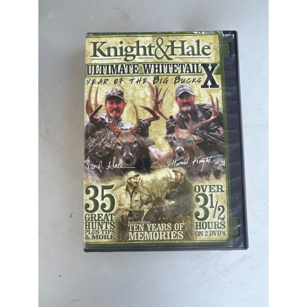 Knight & Hale Ultimate Whitetail X Year of the Big Bucks 2-Disc DVD Hunting Set
